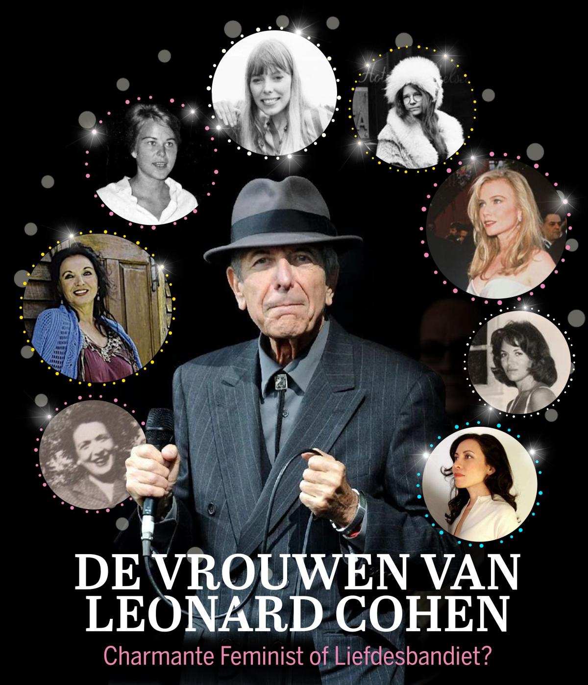 100 vrouwen van Leonard Cohen poster
